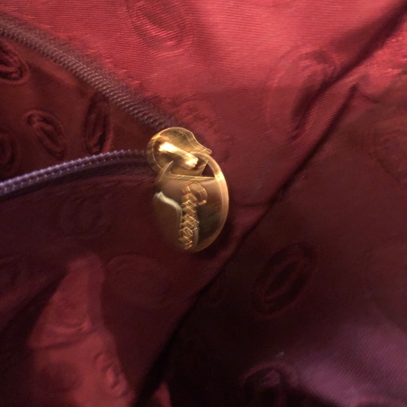 CARTIER LEATHER HANDBAG VINTAGE MUST DE CARTIER - Picture 7 of 9